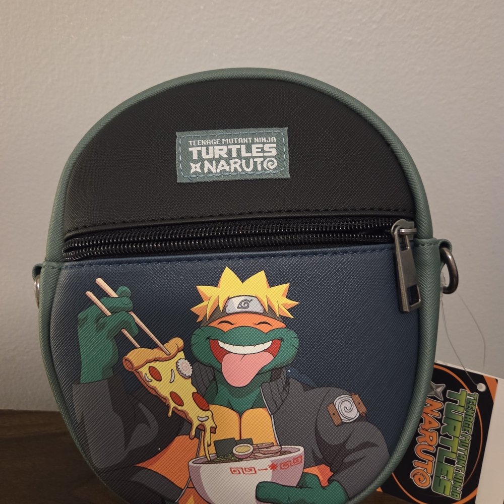 Teenage Mutant Ninja Turtles Naruto Crossbody Bag RARE